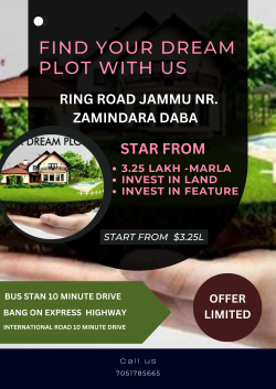 Plot for sale in Jammu near Ring Road